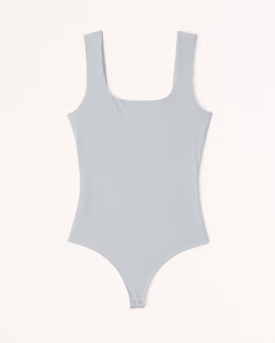 Soft Matte Seamless Squareneck Bodysuit | Abercrombie & Fitch (US)