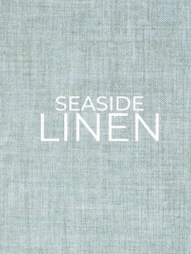 Seaside Linen: Decorative stacking book for Coffee Tables & Bookshelves | Perfect for Coastal The... | Amazon (US)