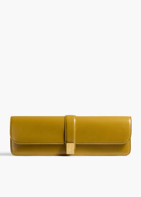 KHAITE - Blake Long Clutch In Golden Olive | Khaite