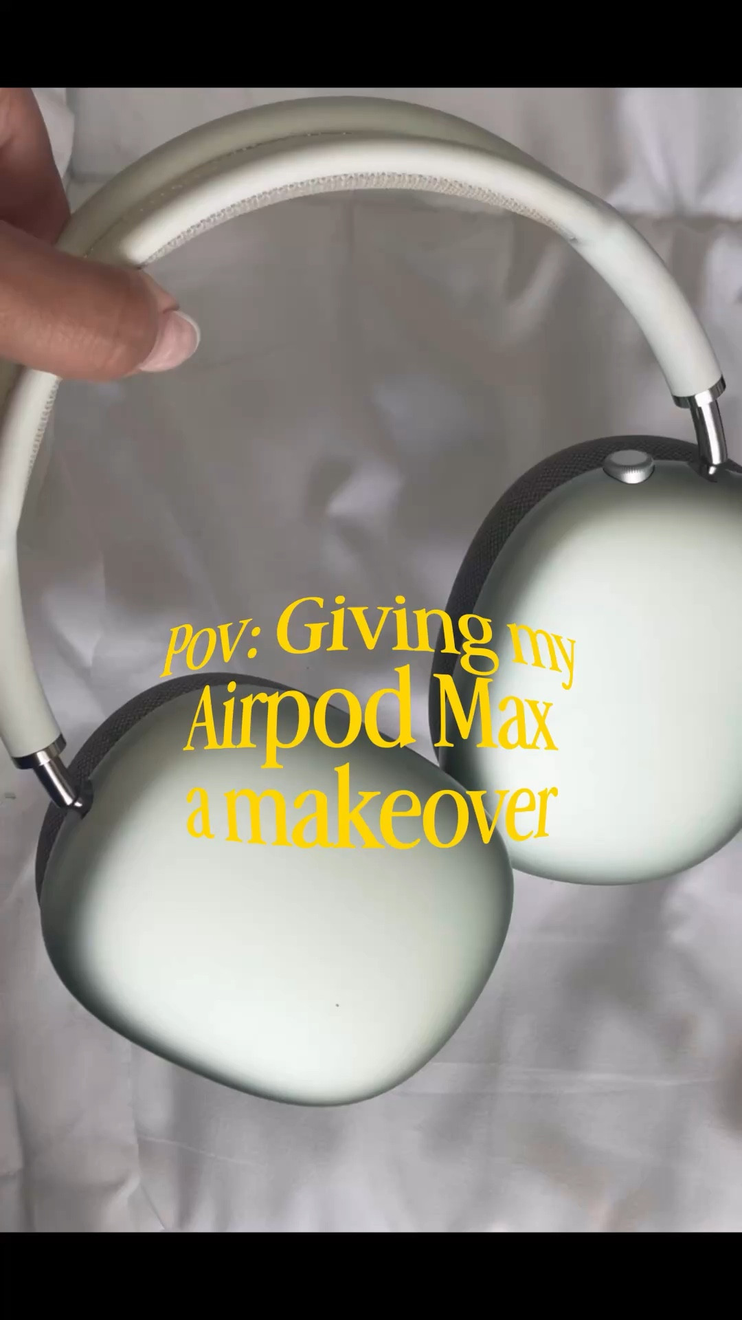 Giving my airpod max a makeover. 

#airpodmax #amazonfinds #amazon

#LTKSaleAlert #LTKActive