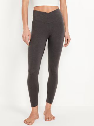 Extra High-Waisted PowerChill Crop Leggings | Old Navy (US)