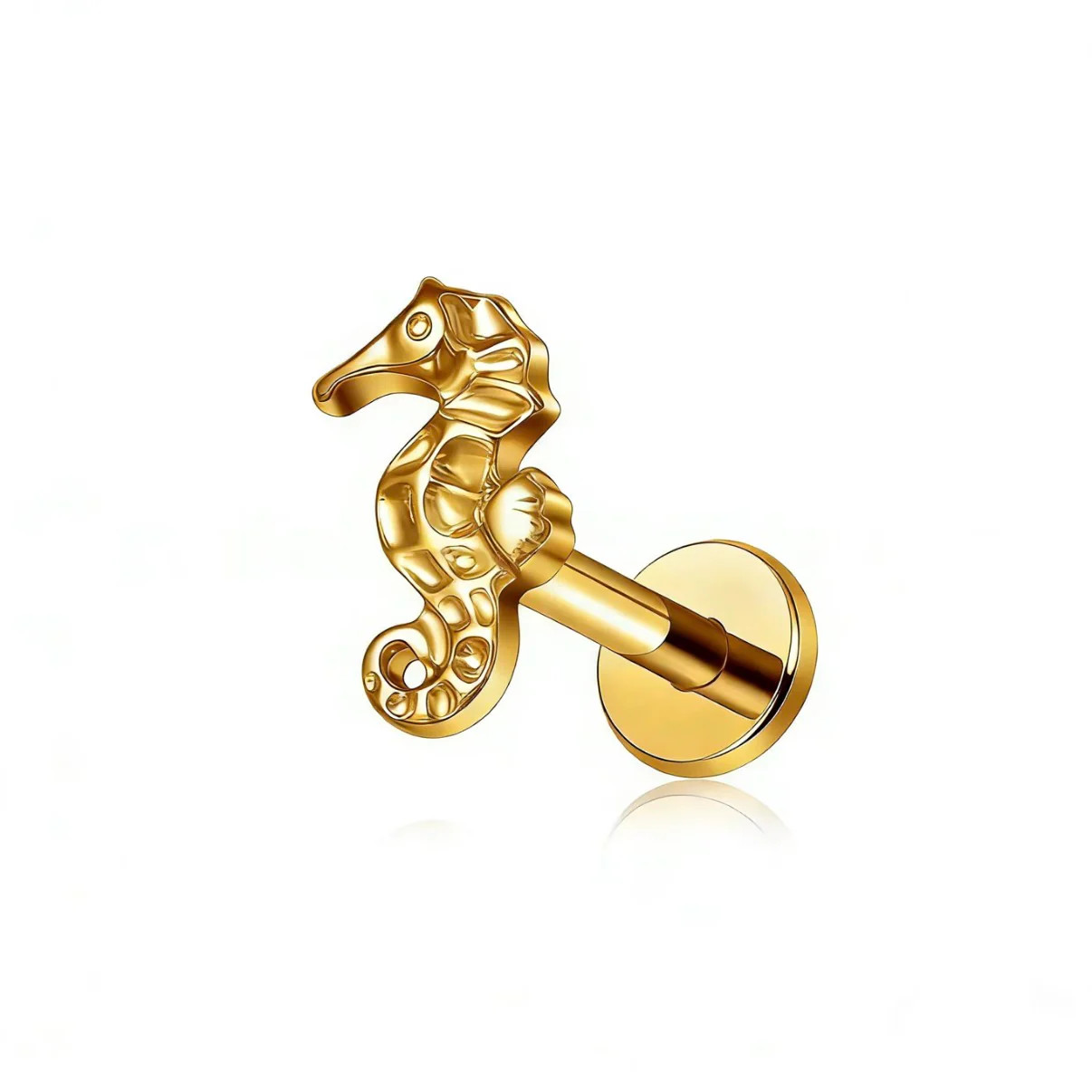 Seahorse Flat Back | Pierced by Ash Design