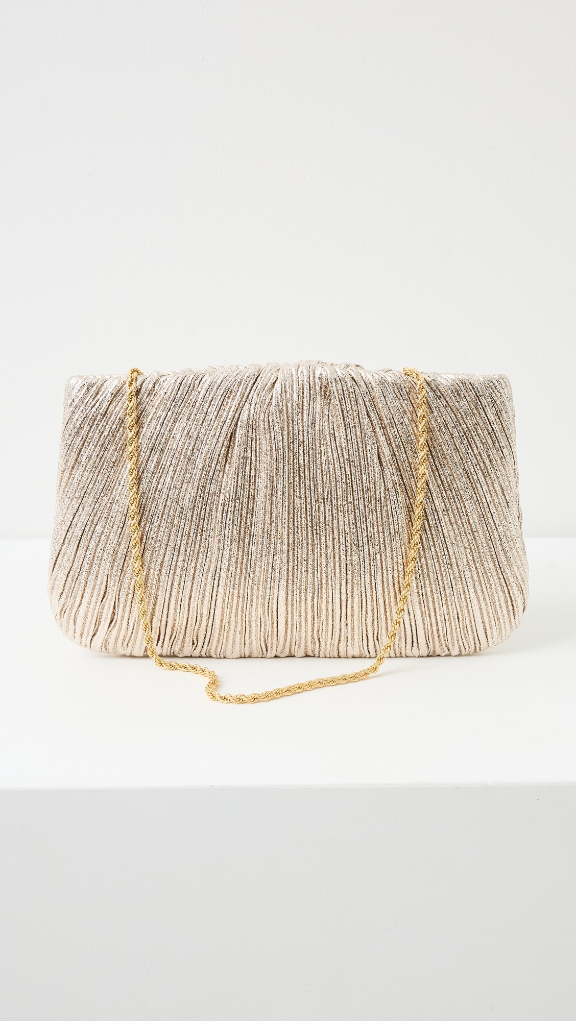 Brit Flat Pleated Pouch | Shopbop