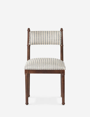 Carden Dining Chair (Set of 2), Blue Stripe | Lulu and Georgia 