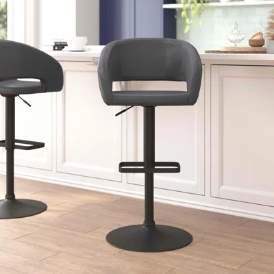 Willa Arlo™ Interiors Maconay Breck Fabric And Iron 25 Inch Counter Stools (Set Of 2) & Reviews... | Wayfair North America
