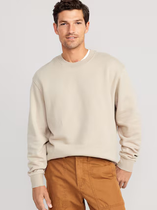 Loose Rotation Crew-Neck Sweatshirt | Old Navy (US)
