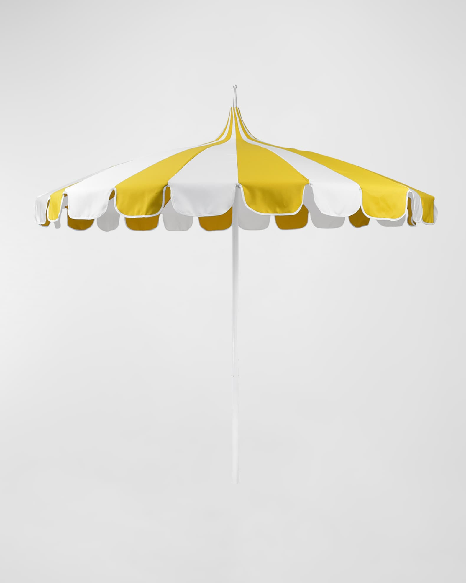 Two-Tone 8.5' Pagoda Series Patio Umbrella | Neiman Marcus