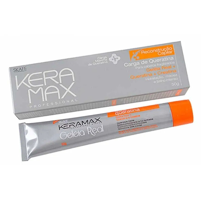 Carga Queratina Keramax Skafe 50g - Lojas REDE: A Maior Rede de Cosméticos do Brasil! | LOJAS REDE (BR)