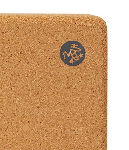 Manduka Yoga Block - Fine-Grain Cork Block, Yoga Equipment, Home Gym Accessory, Pilates Tool, Lig... | Amazon (US)