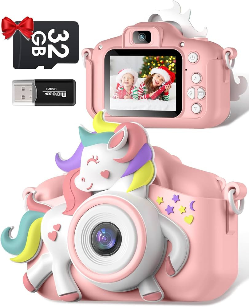 Kids Camera for 3-8 Years Old Toddlers Childrens Boys Girls Selfie Camera 20.0 MP HD 1080P IPS Sc... | Amazon (CA)