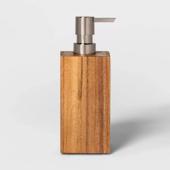 Medium Acacia Soap Pump Natural - Threshold™ | Target