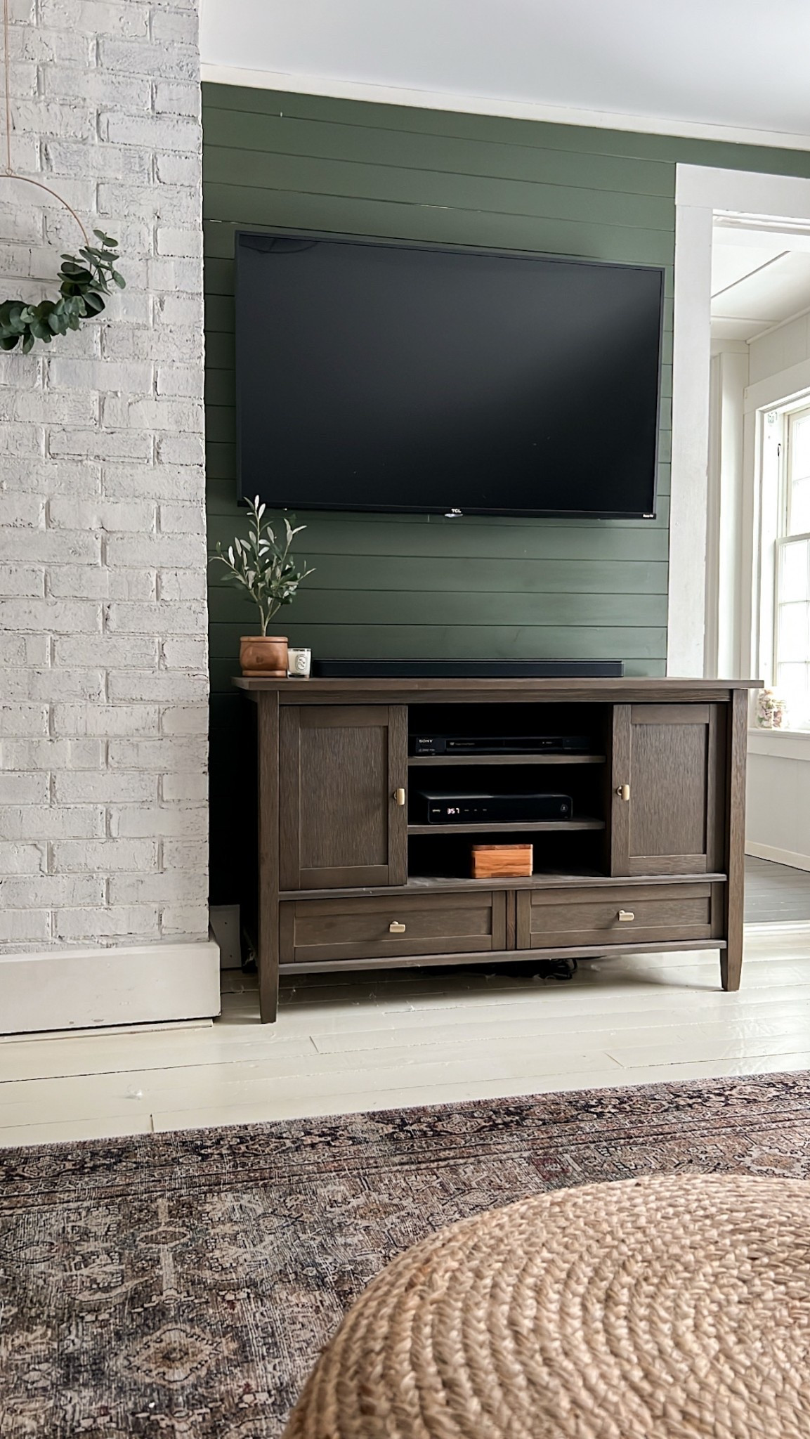 Sharing some green inspo for St. Paddy’s Day🍀 
Some of my favorites: Vintage Vogue painted shiplap from our family room, The green-grey door from our garden shed, Organic tray styling with sea glass beads, and ferns from our backyard. 💚

#LTKHome #LTKSeasonal