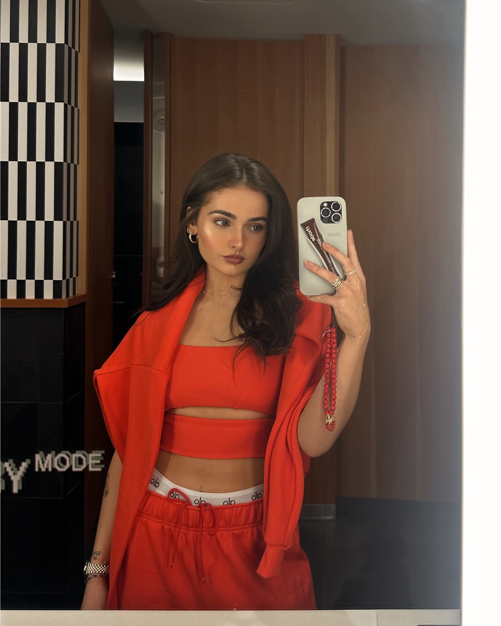 Alo Yoga Red Hot Summer, Accolade Crewneck, Accolade Straight Leg Sweatpants, Slit bra

Rhode Peptide Lip Tint and Lip Case

#LTKStyleTip #LTKWorkwear