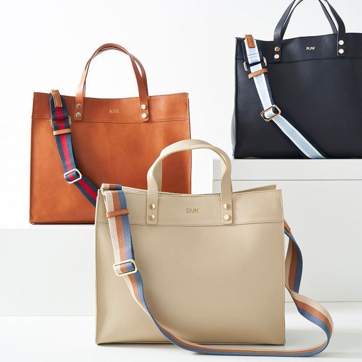 Essential Leather Tote | Mark and Graham