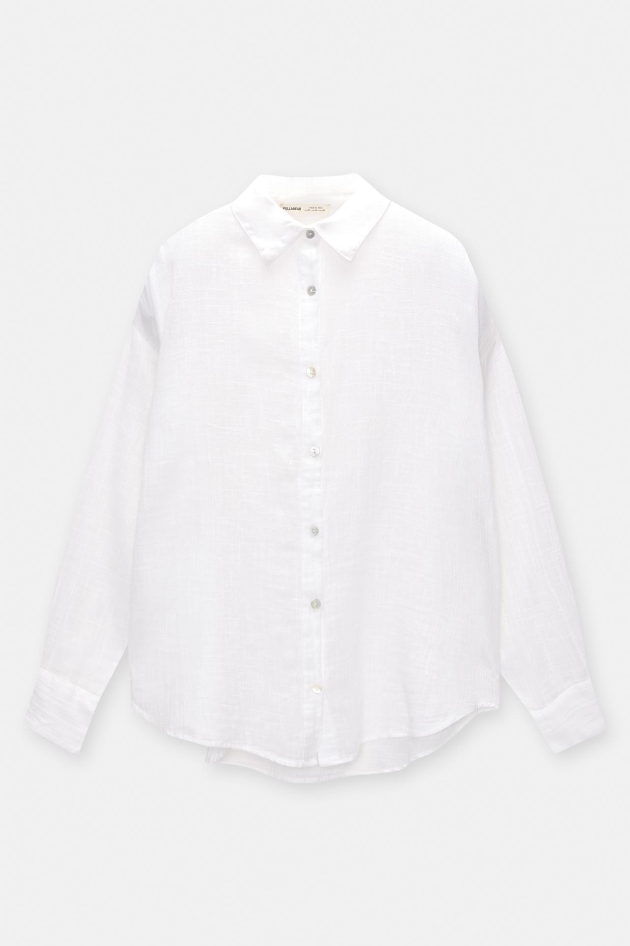 Rustic oversize shirt | PULL and BEAR UK