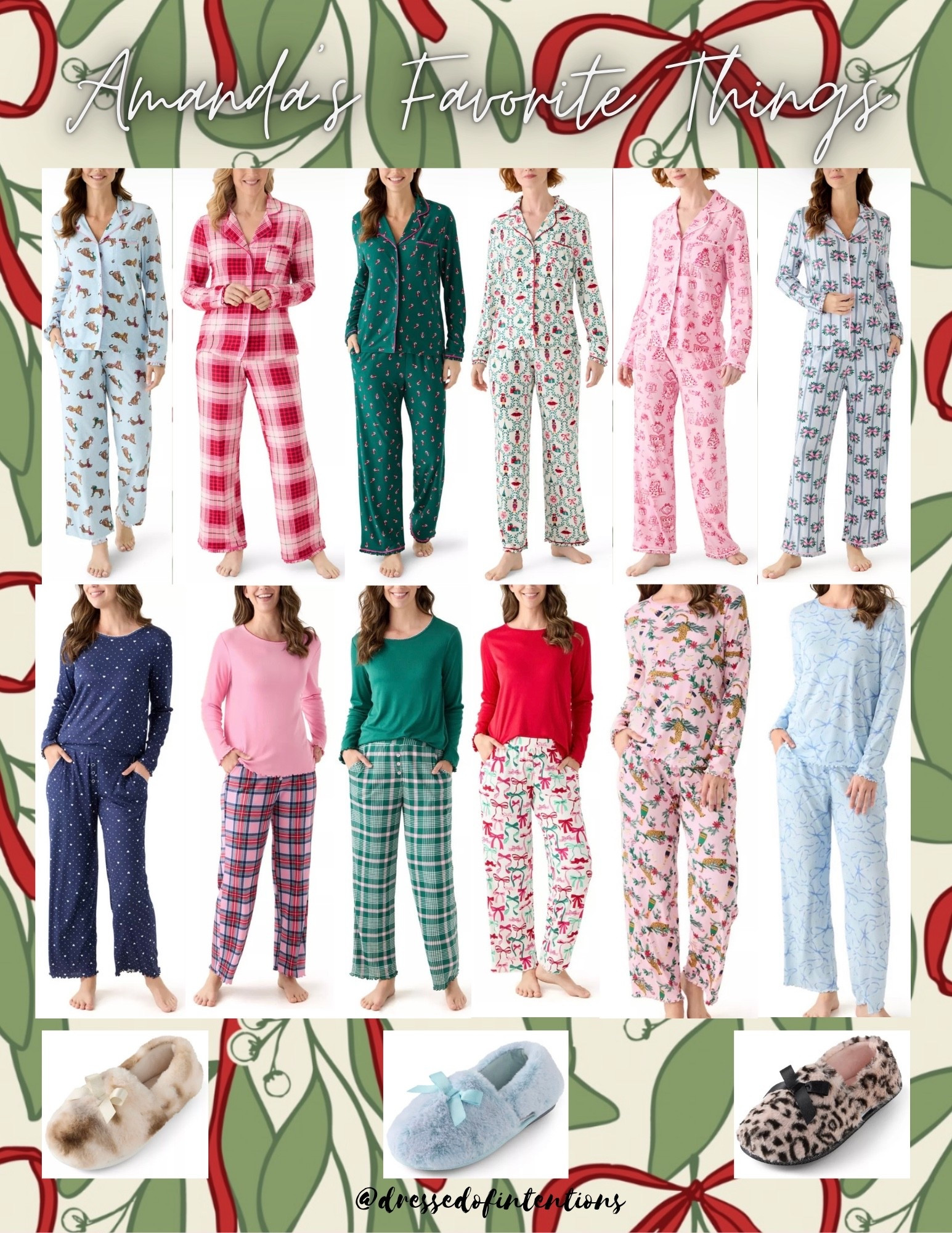 Gift giving, or treating yourself, doesn’t have to break the bank! These pajama sets run $22 to $33 and the slippers are only $13 a pair! 

#LTKGiftGuide #LTKSaleAlert #LTKHoliday