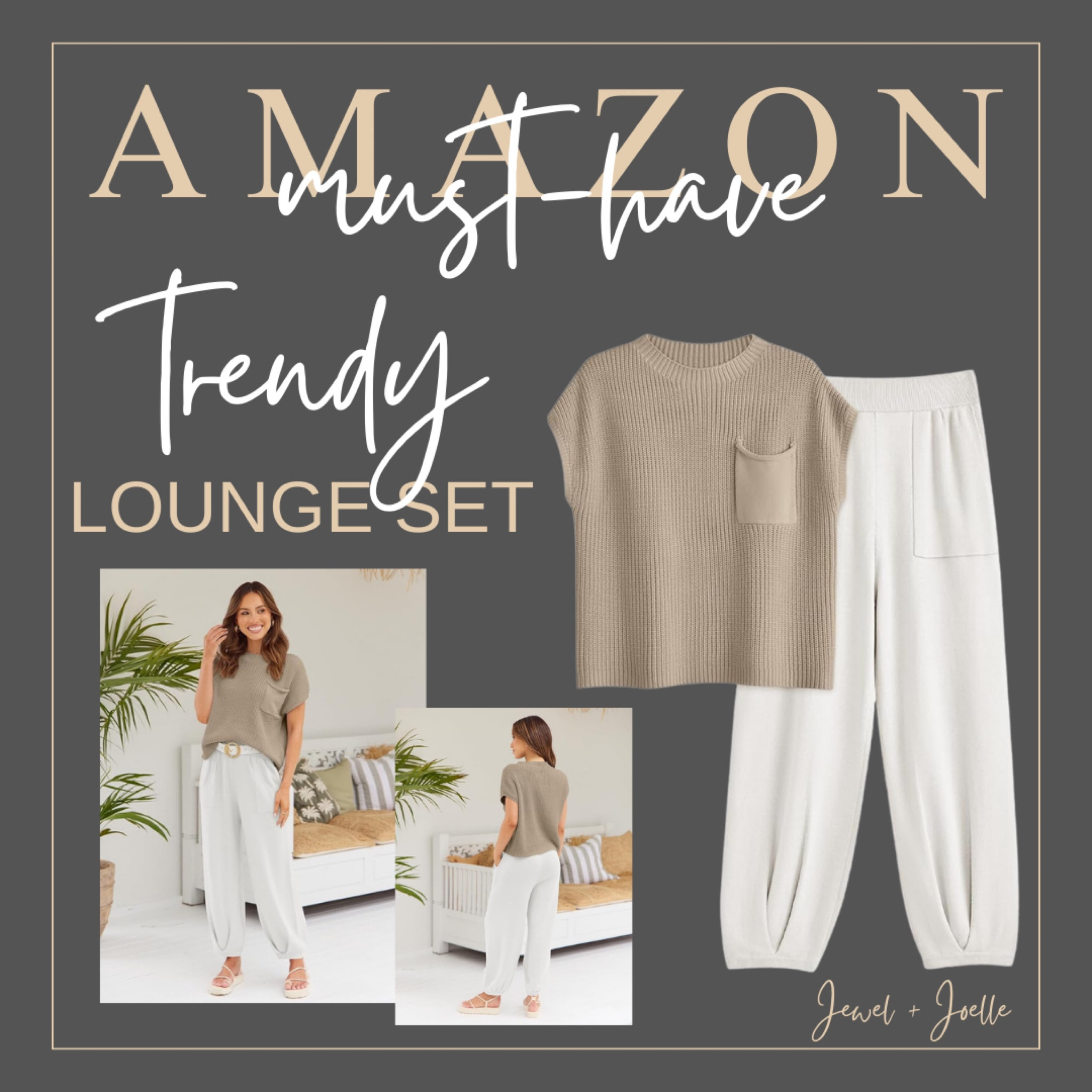 Trendy Lounge Set for Women | Best Seller

Just like the high end version, without the costly price tag!
The lounge set gives an effortless cozy spin on a laidback, throw-on-and-go approach to style.

#LTKtravel #LTKstyletip #LTKSeasonal