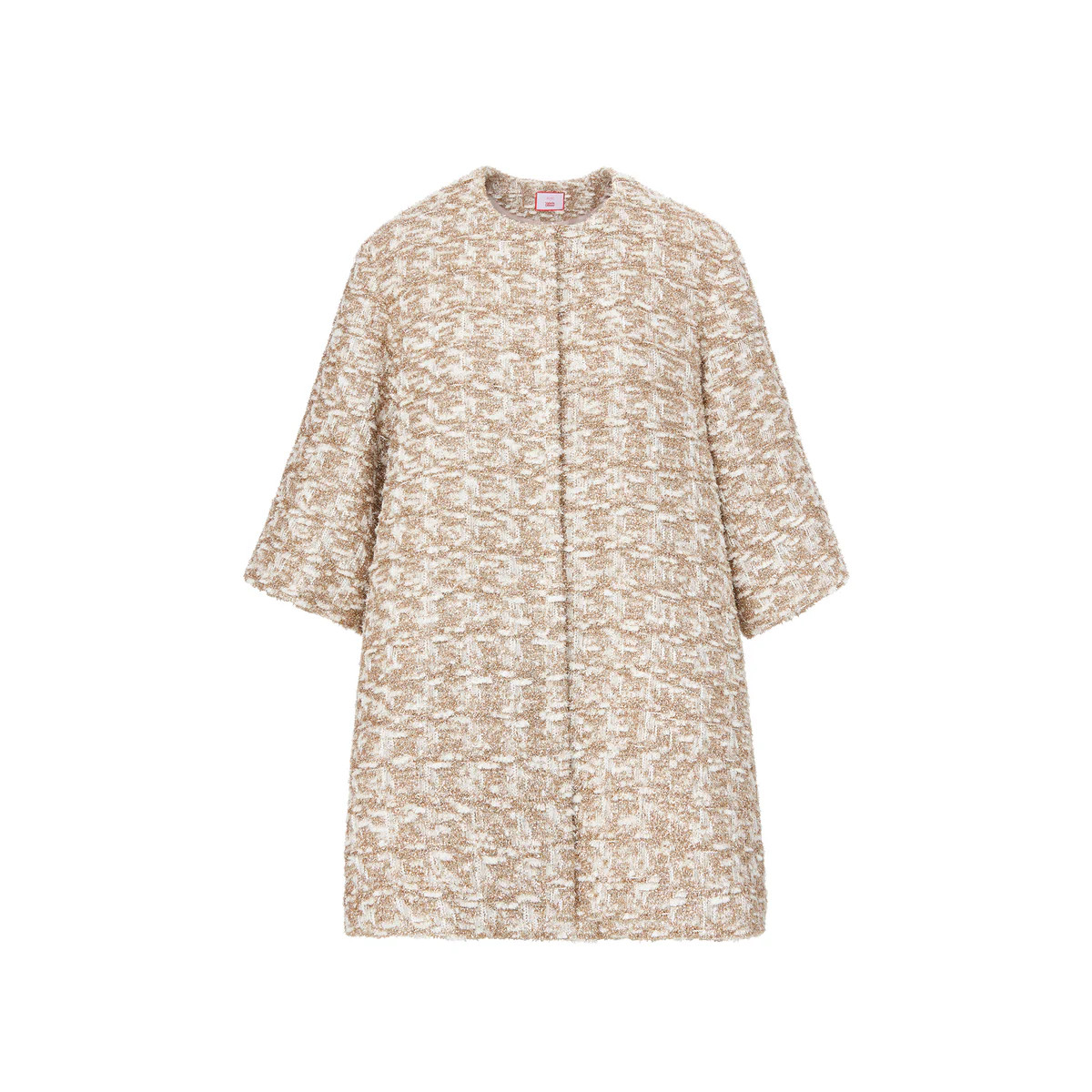 mae x val audrey coat in tinsel tweed | MAE New York