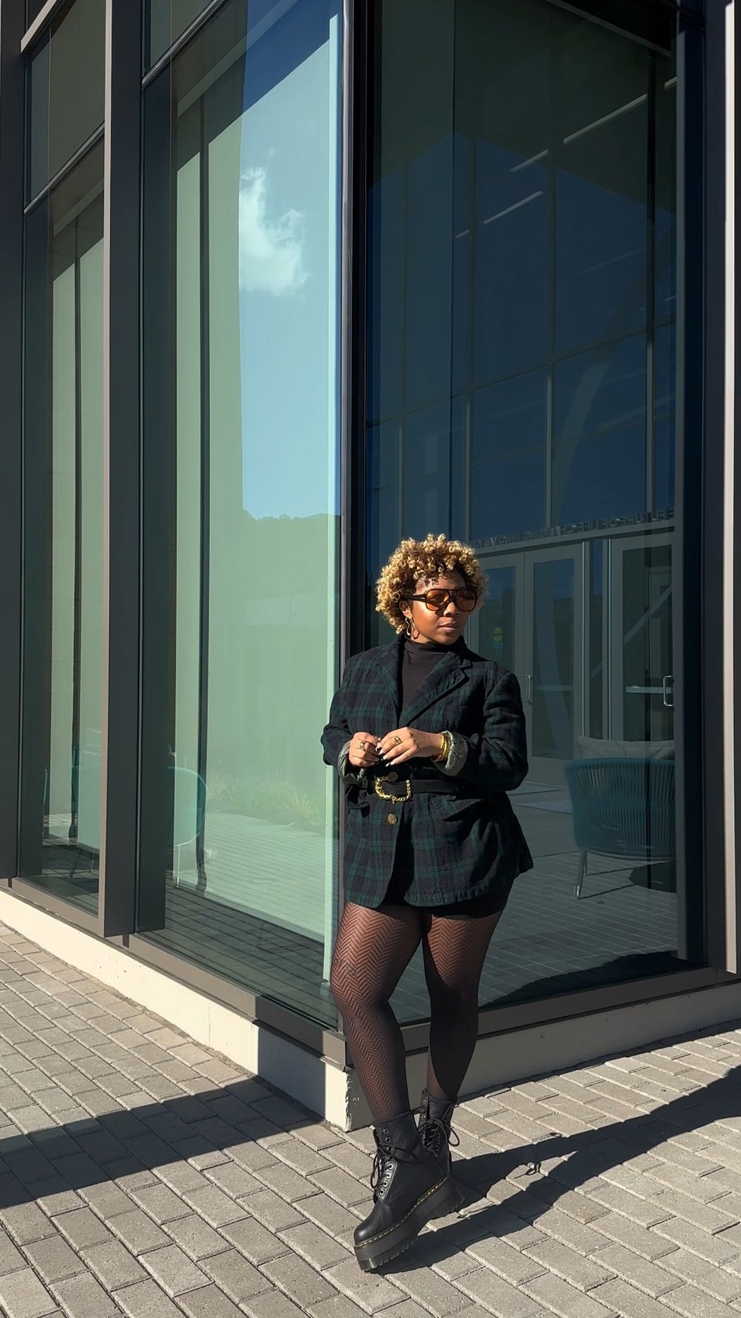 Fall is for plaid and oversized blazers 💁🏽‍♀️

#LTKMidsize #LTKSeasonal #LTKStyleTip