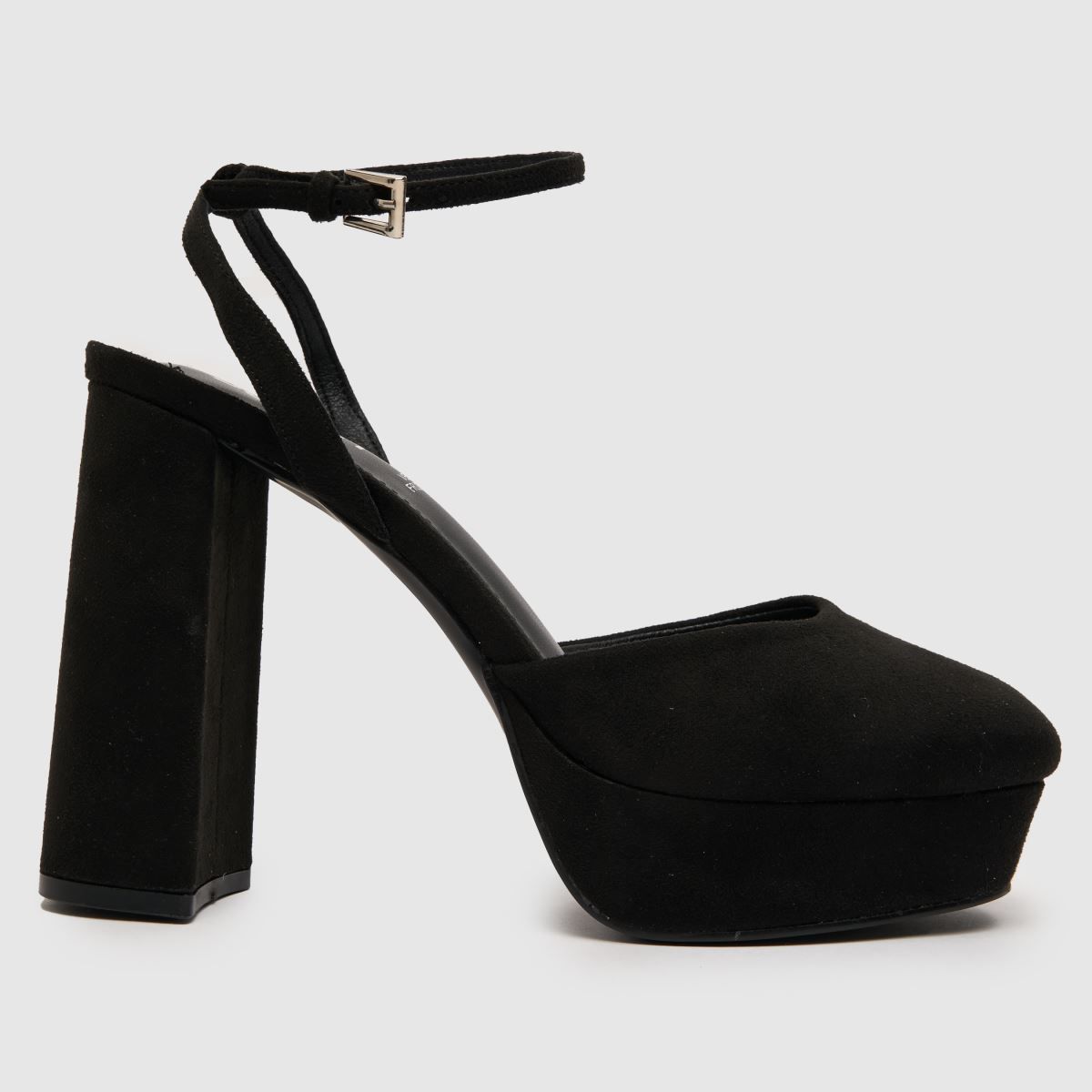 schuh black sunshine platform sandals | Schuh