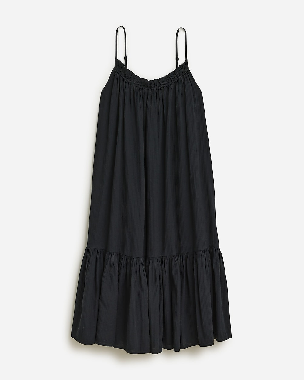 Tie-shoulder beach dress in airy gauze | J. Crew US
