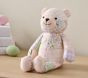 Blush Patchwork Bear Plush | Pottery Barn Kids