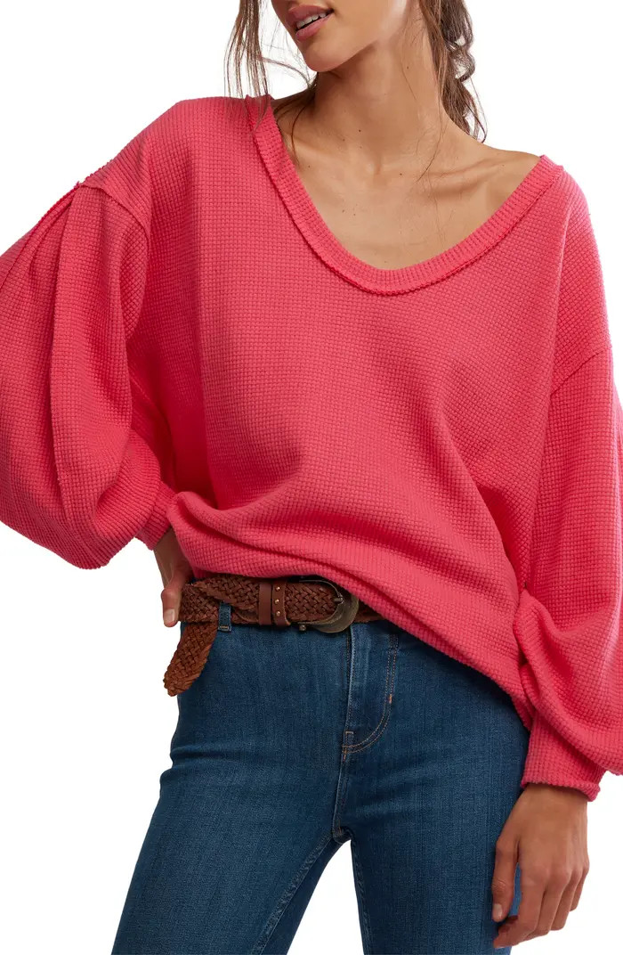 Coast 2 Coast Oversize Thermal Top | Nordstrom Rack