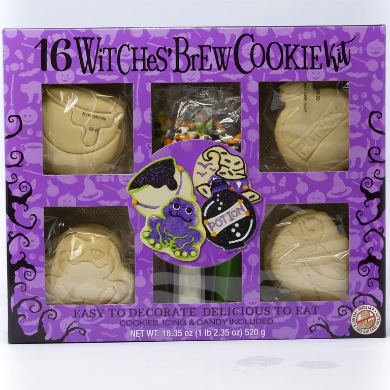 Freshness Guaranteed Witches' Brew Cookie Kit, 18.35 OZ, 16ct | Walmart (US)
