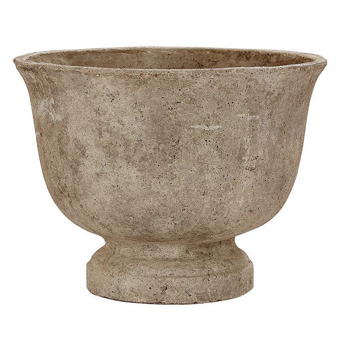 Gordon Outdoor Planter Concrete Flower pot | Ballard Designs, Inc.