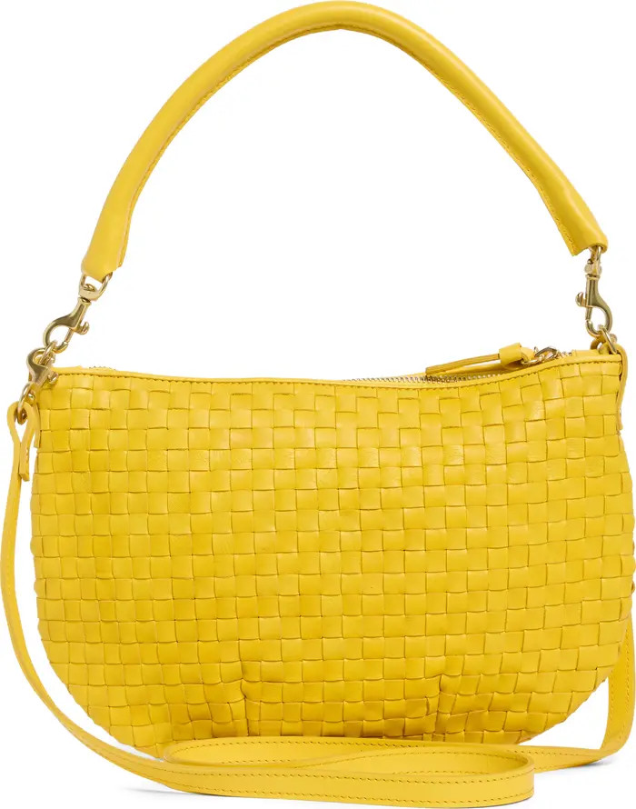 Clare V. Petit Moyen Woven Messenger Bag | Nordstrom | Nordstrom