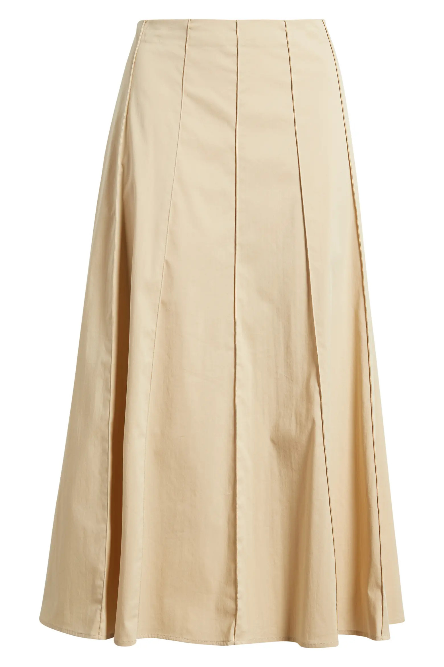 Paneled A-Line Midi Skirt (Women) | Nordstrom | Nordstrom