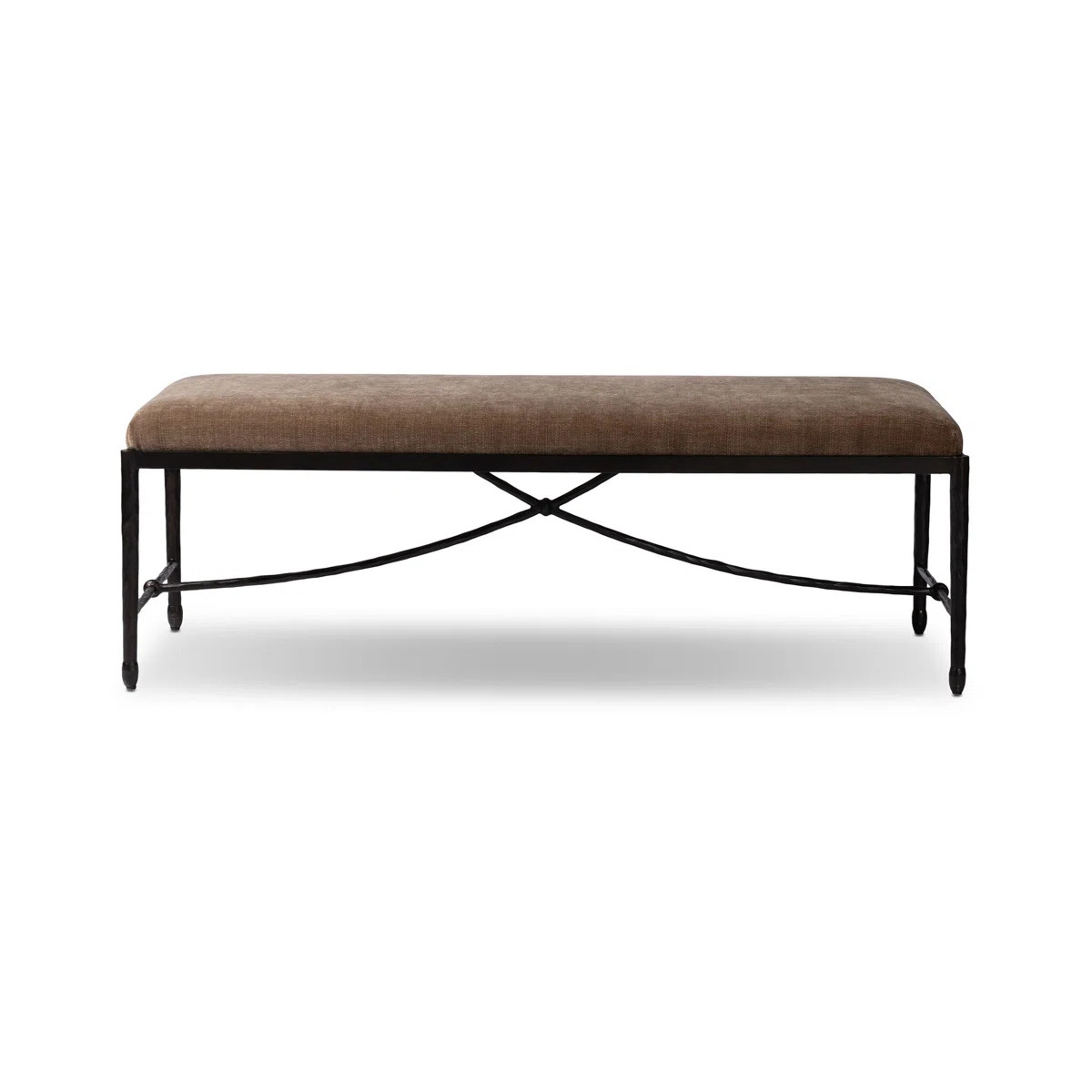 Jade Accent Bench- 55"-Altair Mushroom | Wayfair North America