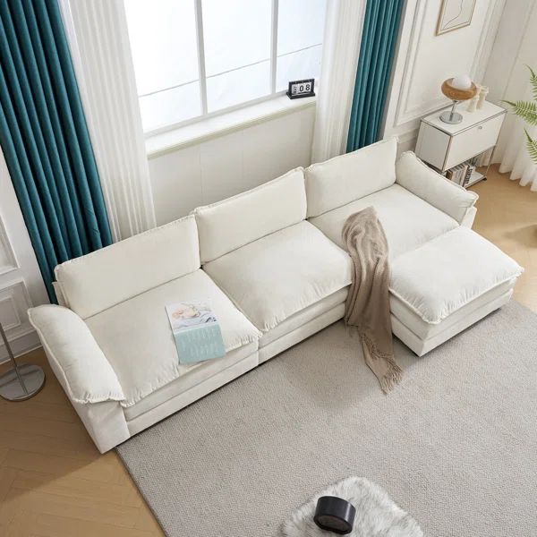 Shonn 120.08'' Pillow Top Arm Modular Sofa | Wayfair North America