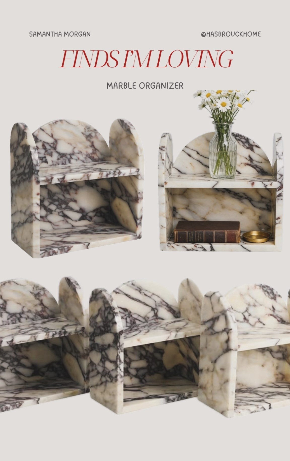 This marble organizer is stunning 😍 

amazon finds beauty organizer make up organizer 

#LTKHome #LTKgrwm #LTKdayinmylife