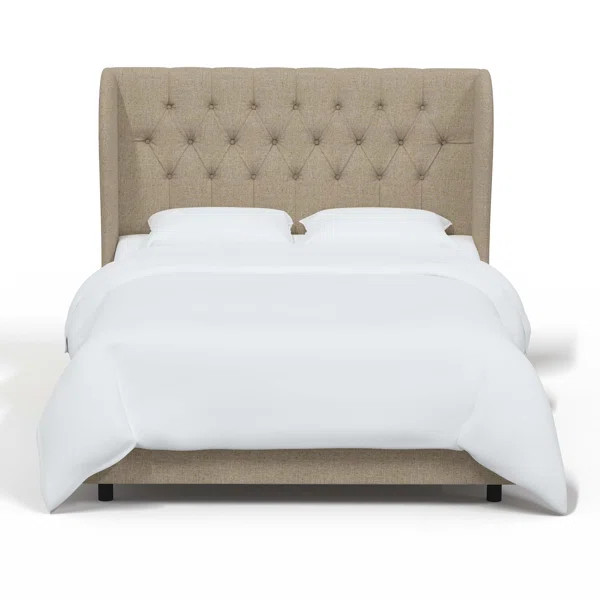 Canterbury Tufted Upholstered Low Profile Standard Bed | Wayfair North America