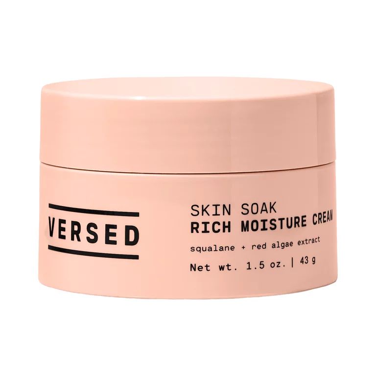Versed Skin Soak Rich Moisture Cream for Dry Skin and Aging Skin, 1.5 oz - Walmart.com | Walmart (US)