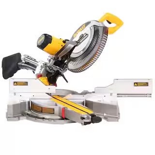 15 Amp Corded 12 in. Double Bevel Sliding Compound Miter Saw with XPS technology, Blade Wrench an... | The Home Depot