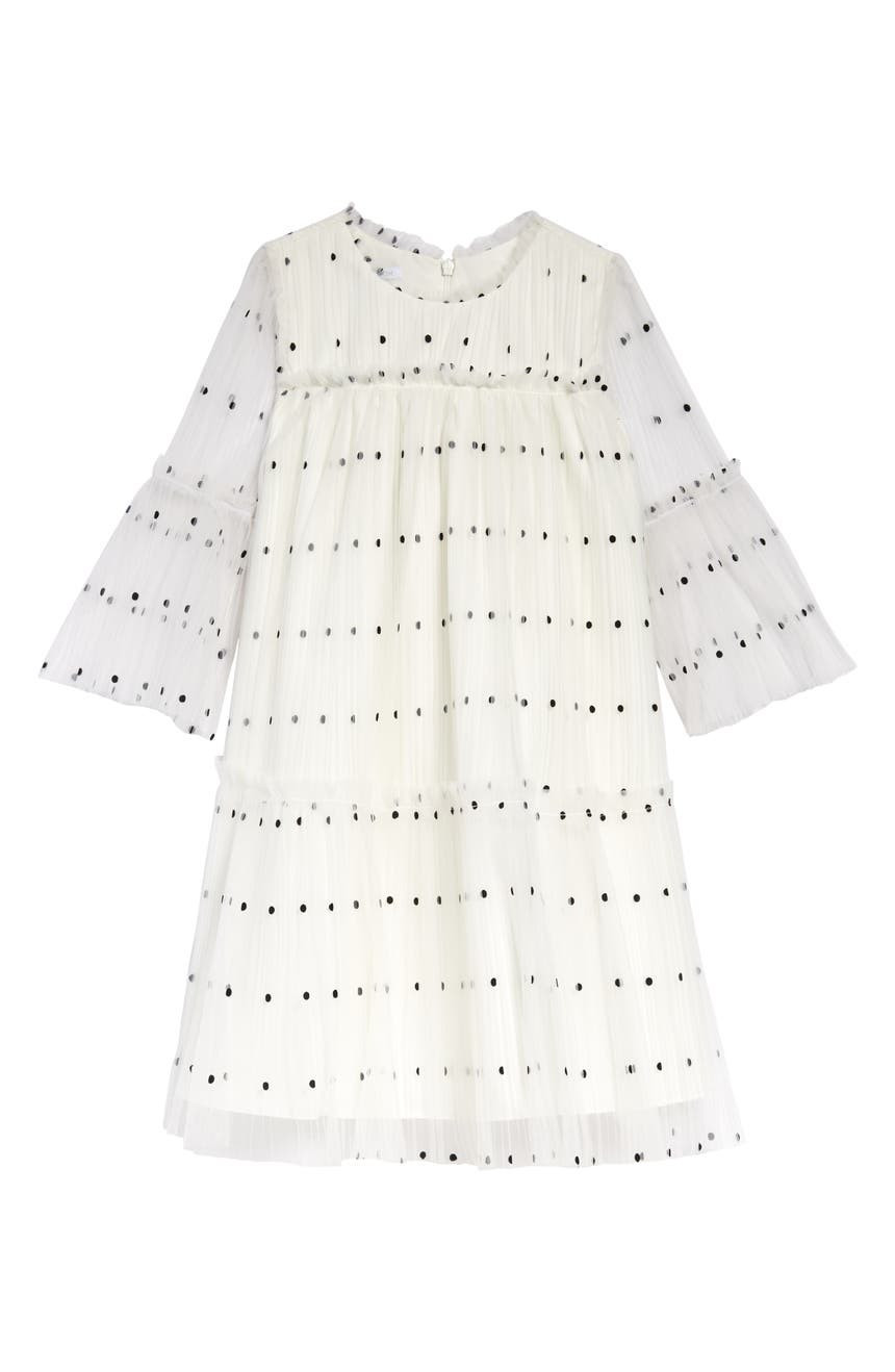 Nordstrom Kids' Tiered Long Sleeve Party Dress | Nordstrom | Nordstrom