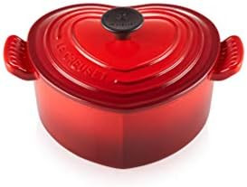 Le Creuset Enameled Cast Iron Heart Cocotte, 2 qt., Cerise | Amazon (US)