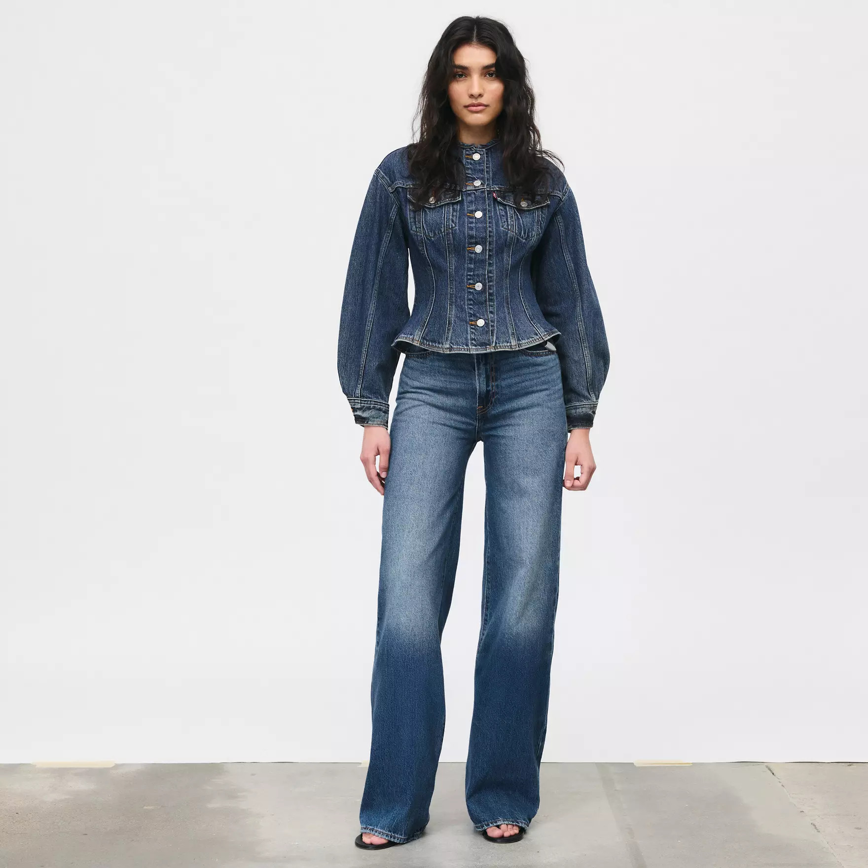 Sculpted Trucker Jacket - Dark Wash | Levi's® US | Levi's US