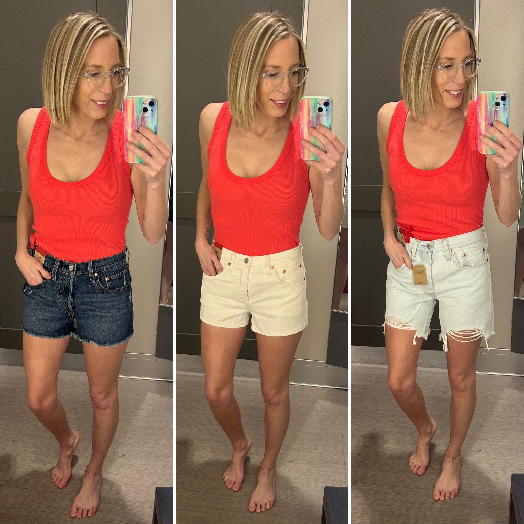 Target shorts and tank.
#hocspring #tcilightspring 