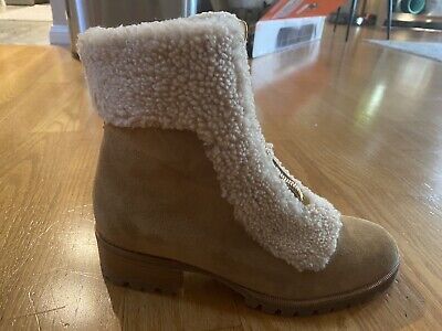 Sarah Flint Chunky Heeled Boots Size 36 | eBay US