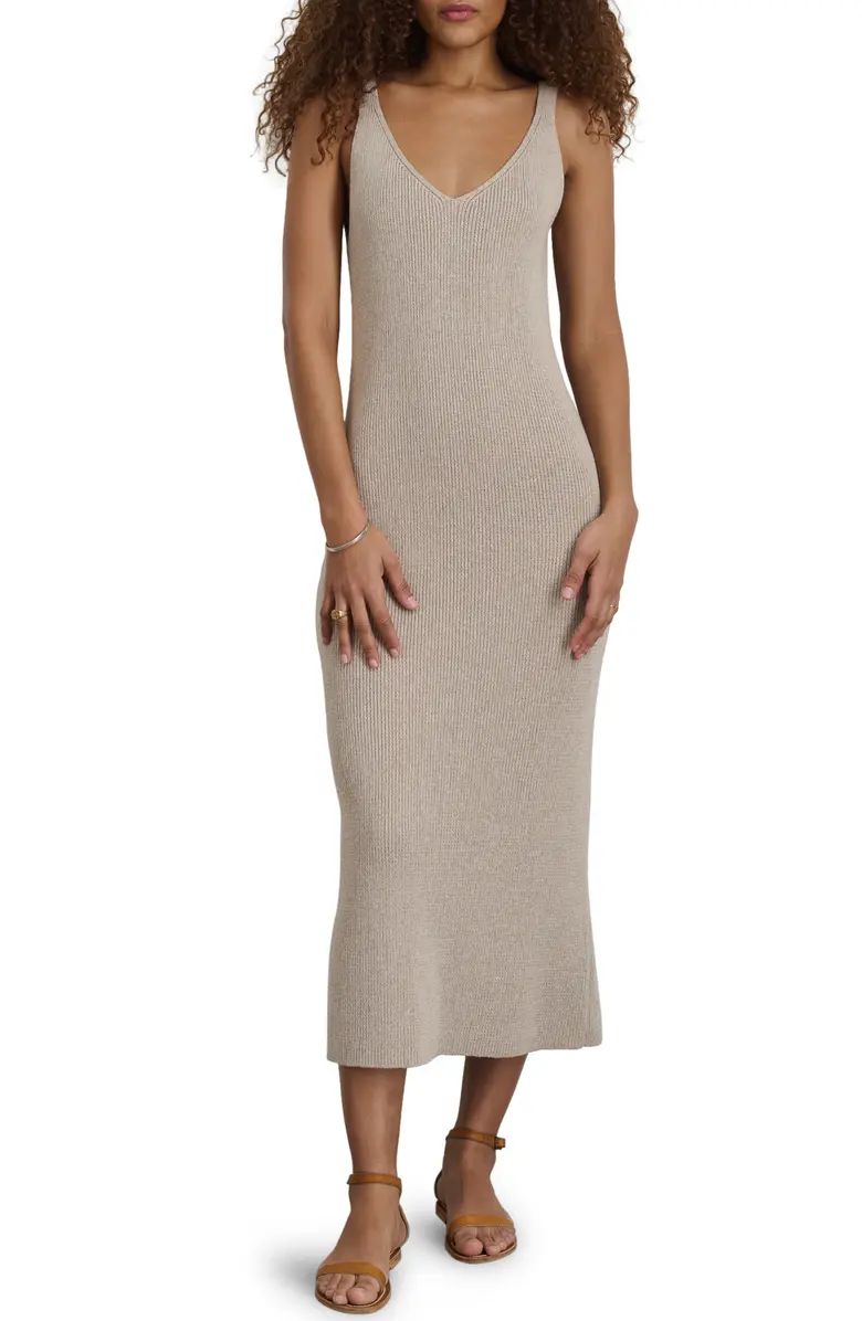 Alex Mill Cara Sleeveless Knit Midi Dress | Nordstrom | Nordstrom