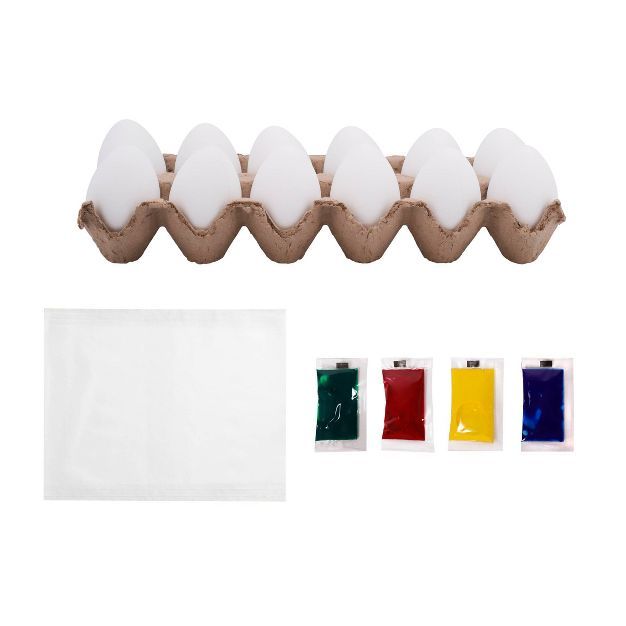 Easter Plastic Dyeable Eggs Decorating Kit - Spritz™ | Target