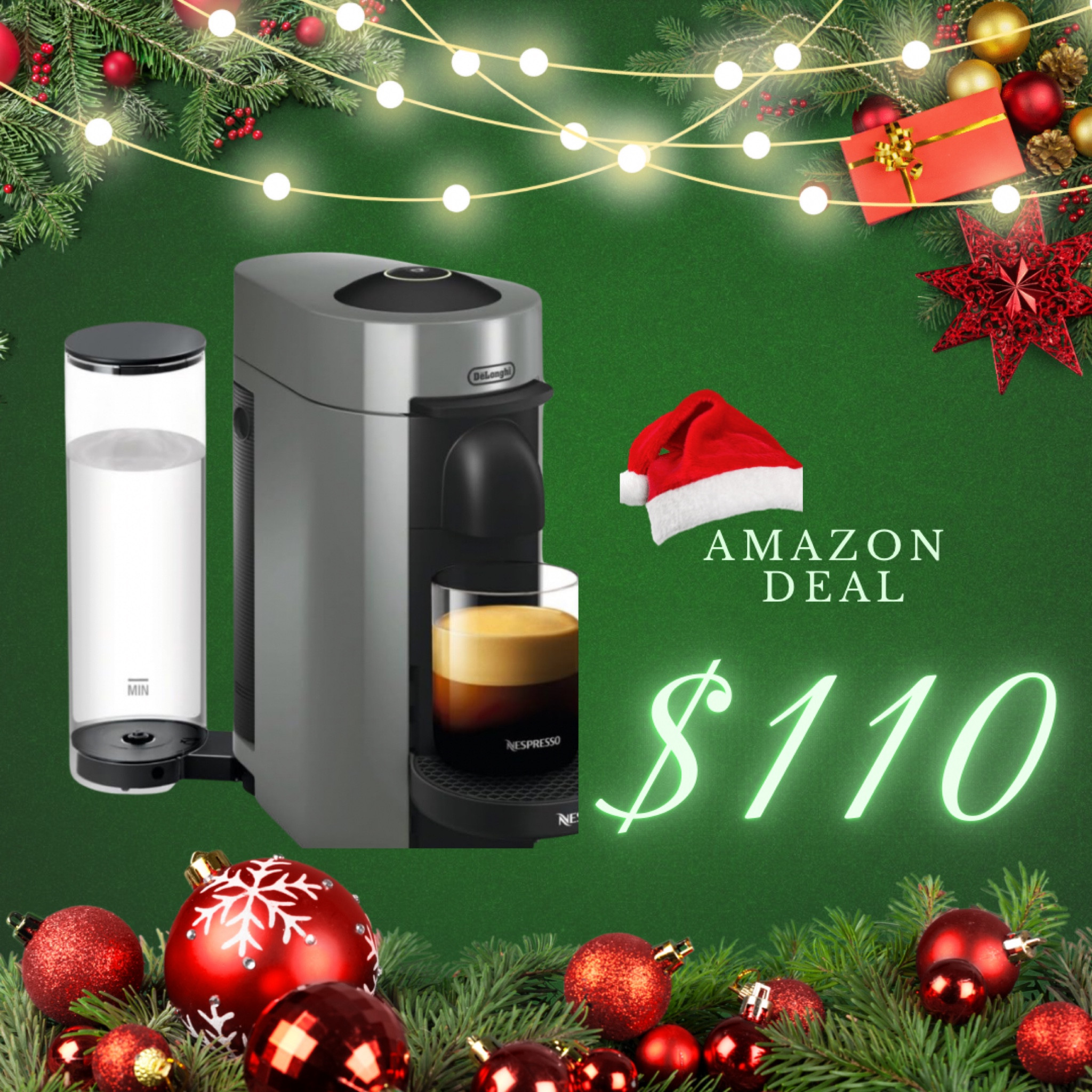 Looking for a Nespresso, Amazon has this great deal! 

#LTKSaleAlert #LTKGiftGuide #LTKHome