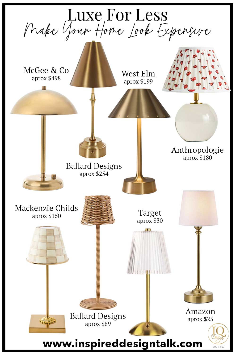 ✨ Rechargeable Lamps That Make Your Home Look Expensive ✨

Rechargeable lamps are one of my favorite designer styling tricks right now. They instantly make shelves, kitchen counters, nightstands, and consoles feel warm and layered. Shop these designer inspired cordless lamp finds for a cozy luxury look without expensive wiring or installation. Happy designing 💕✨
Blog designer inspired home decor  

 #LTKOver40 #LTKHome #LTKSaleAlert
