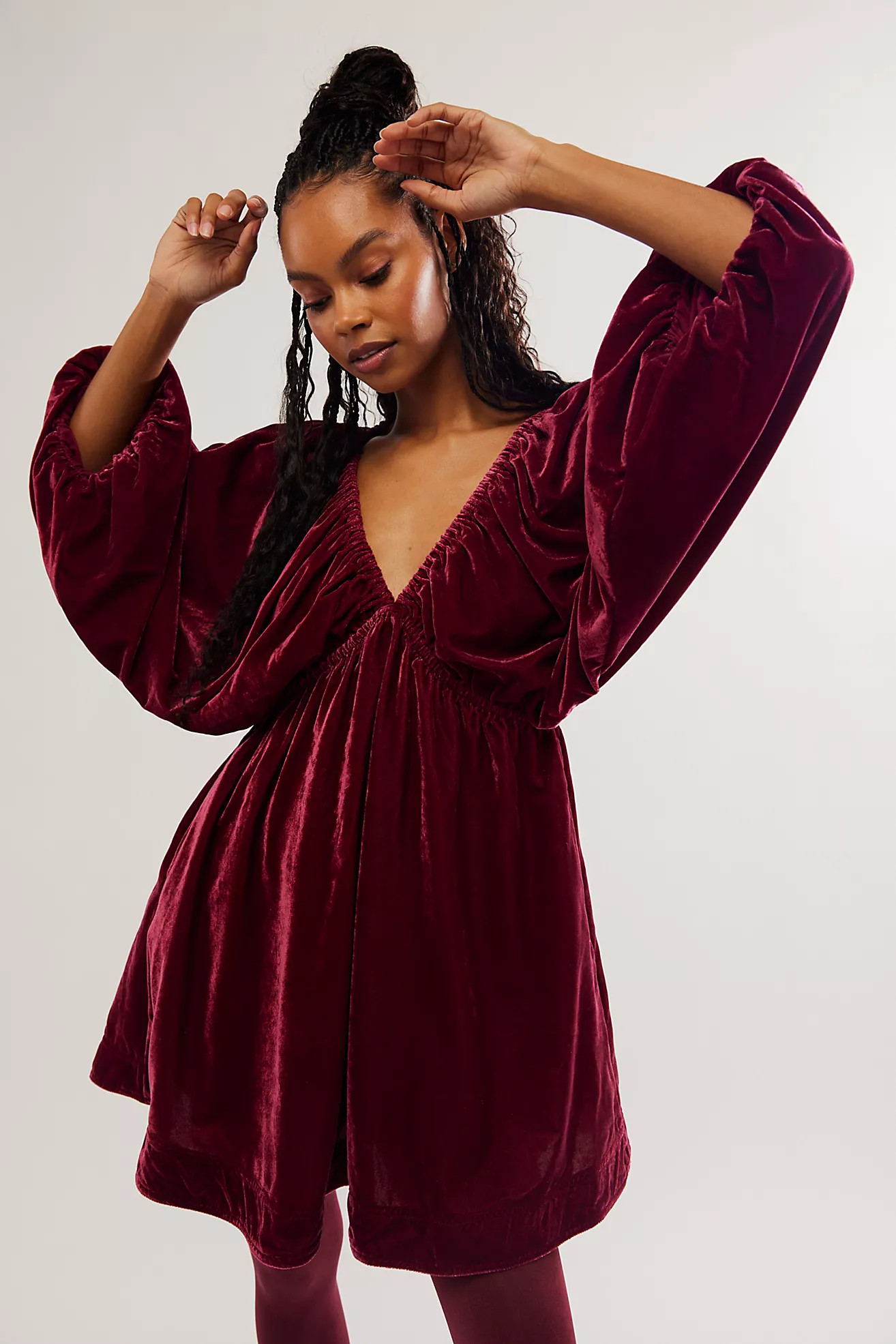 Portia Velvet Mini | Free People (Global - UK&FR Excluded)