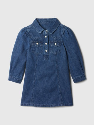 babyGap Western Denim Shirtdress | Gap (CA)