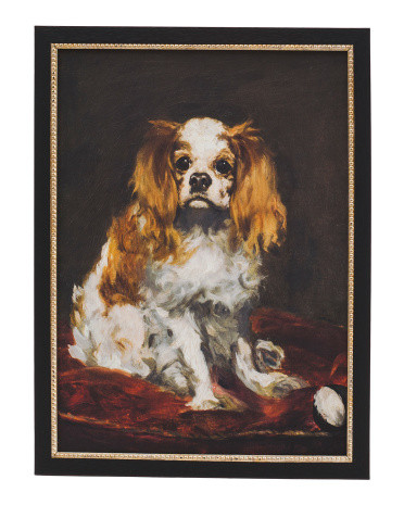 12x16 King Charles Cavalier Framed Wall Art | Metal | Marshalls