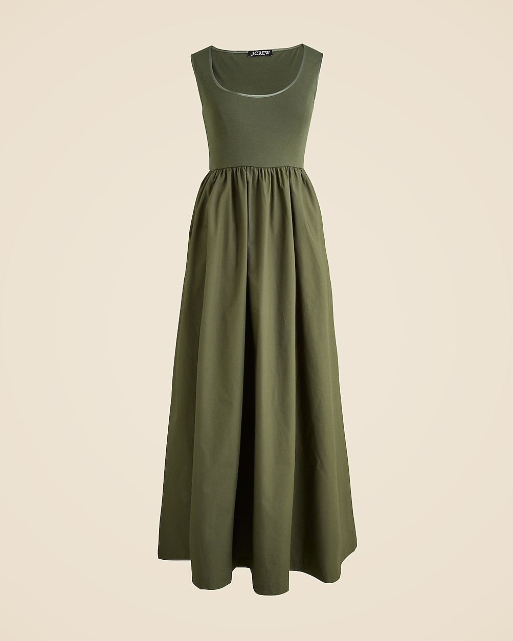 Scoopneck mixy dress | J. Crew US